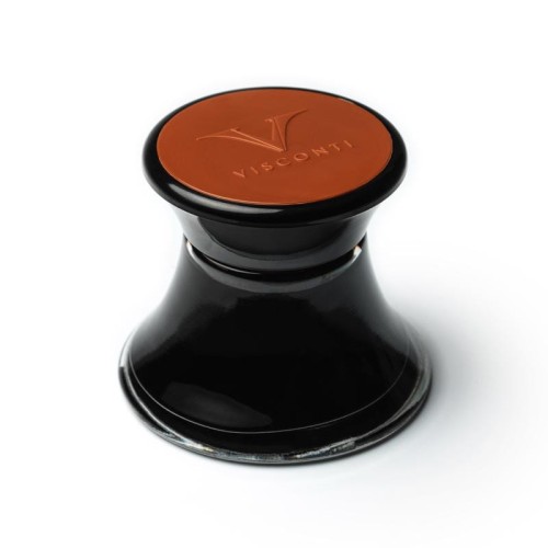 Atrament VISCONTI Sepia 50ml - kałamarz szklany 